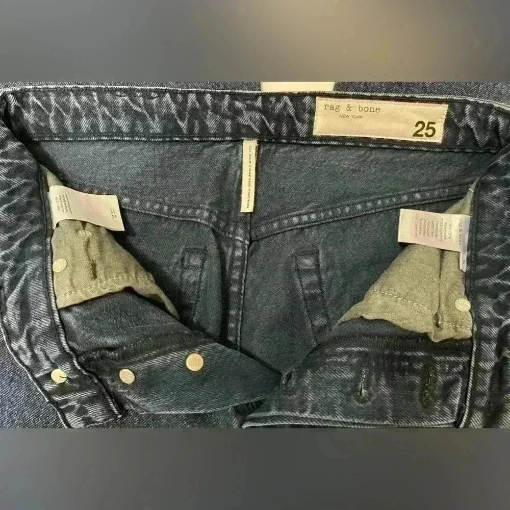 Rag & Bone Maya High Rise
Ankle Wide Leg Women's Jeans size 25 NWT - Picture 4 of 6